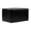 Furnlink Ottoman Rectangle - Black (2 Pack) Furnlink Ottoman Rectangle - Black (2 Pack)