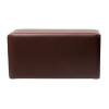Furnlink Ottoman Rectangle - Chocolate (2 Pack)