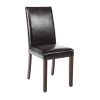 Bolero Faux Leather Dining Chairs Black (2 Pack) Bolero Faux Leather Dining Chairs Black (2 Pack)
