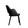 Furnlink Durafurn Sorbet Arm Chair Black (2 Pack)