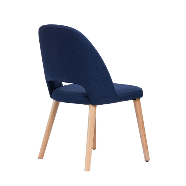 Furnlink Durafurn Semifreddo Chair Navy (2 Pack)