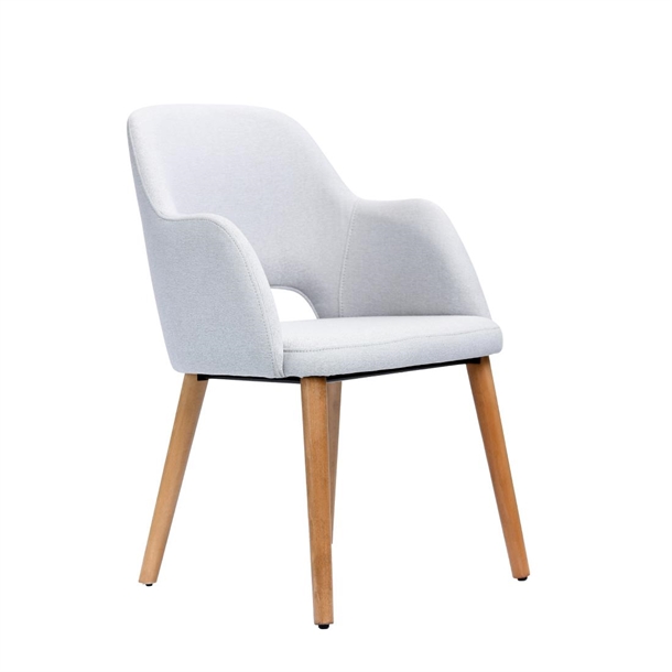 Furnlink Durafurn Sorbet Chair Light Grey (2 Pack)