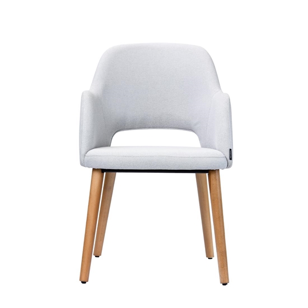 Furnlink Durafurn Sorbet Chair Light Grey (2 Pack)