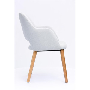 Furnlink Durafurn Sorbet Chair Light Grey (2 Pack)