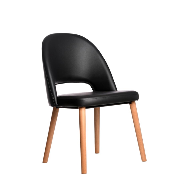 Furnlink Durafurn Semifreddo Chair Black (2 Pack)