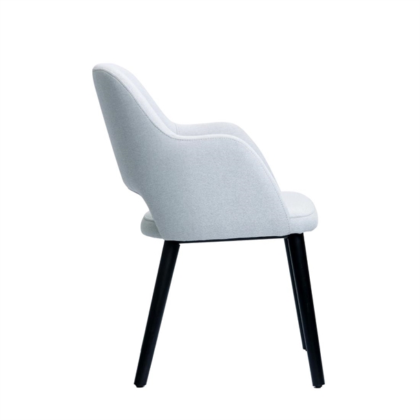 Furnlink Durafurn Sorbet Chair  Light Grey (2 Pack)