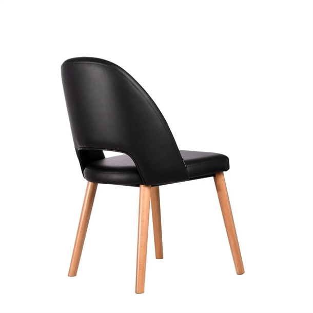 Furnlink Durafurn Semifreddo Chair Black (2 Pack)