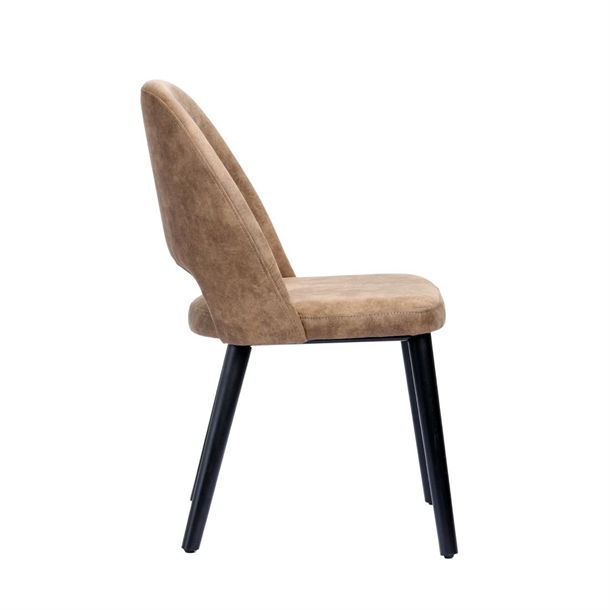 Furnlink Durafurn Semifreddo Chair Mocha (2 Pack)