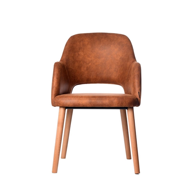 Furnlink Durafurn Sorbet Arm ChairTan (2 Pack)