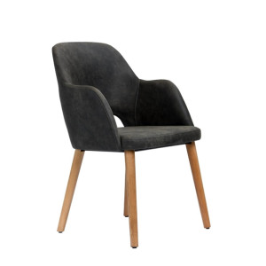 Furnlink Durafurn Sorbet Chair Charcoal (2 Pack)