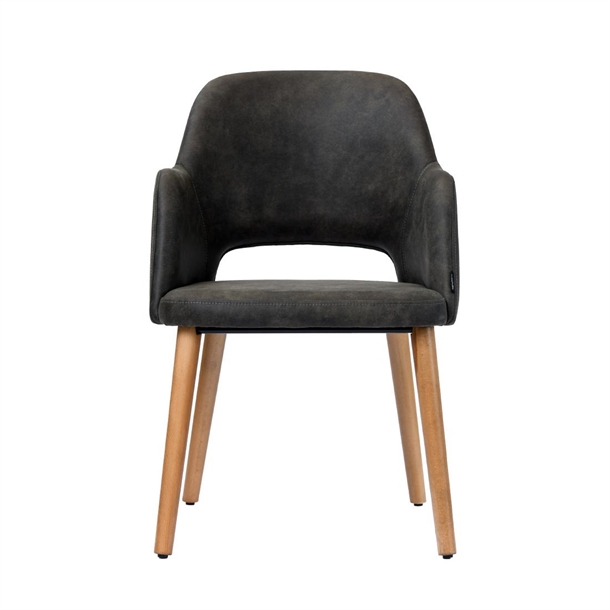 Furnlink Durafurn Sorbet Chair Charcoal (2 Pack)