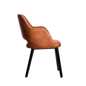 Furnlink Durafurn Sorbet Arm Chair Tan (2 Pack)