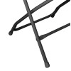 Bolero PP Folding Chairs Black (10 Pack)