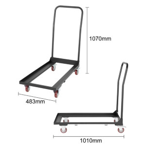 Bolero Folding Chair Trolley