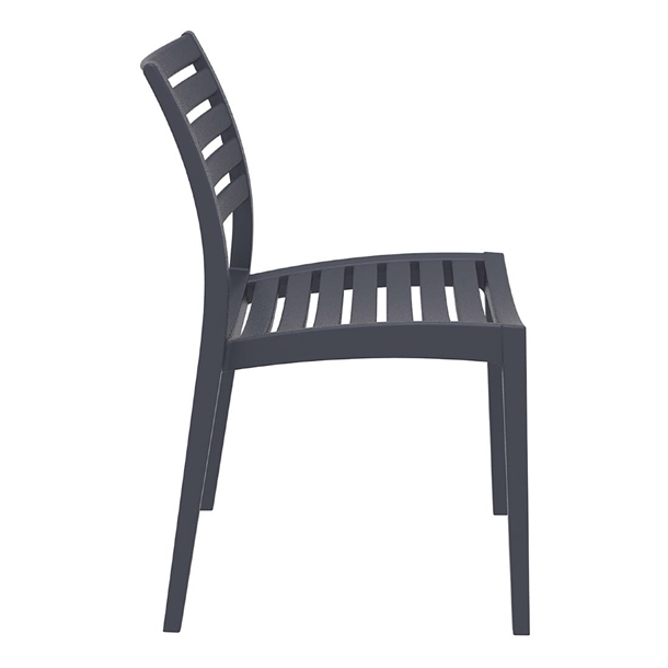 Furnlink Siesta Exclusive Ares Chair - Anthracite (2 Pack)