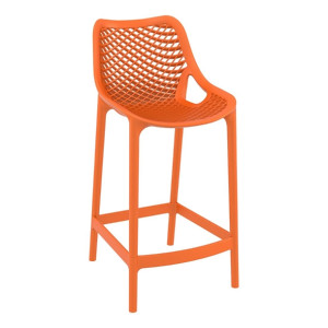 Furnlink Siesta Exclusive Air Barstool 65 - Orange (2 Pack)