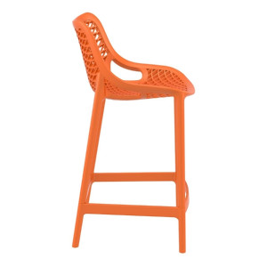 Furnlink Siesta Exclusive Air Barstool 65 - Orange (2 Pack)