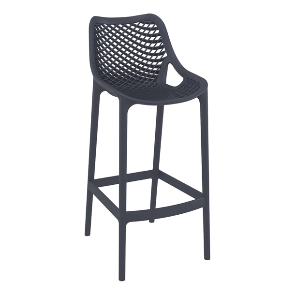 Furnlink Siesta Exclusive Air Barstool 75 - Anthracite (2 Pack)