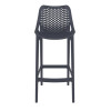 Furnlink Siesta Exclusive Air Barstool 75 - Anthracite (2 Pack)