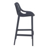 Furnlink Siesta Exclusive Air Barstool 75 - Anthracite (2 Pack)