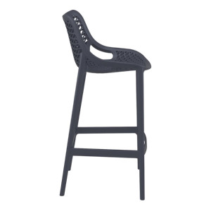 Furnlink Siesta Exclusive Air Barstool 75 - Anthracite (2 Pack)