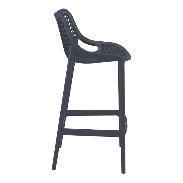 Furnlink Siesta Exclusive Air Barstool 75 - Anthracite (2 Pack)