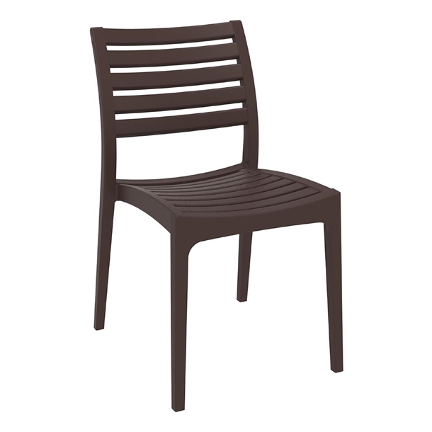 Furnlink Siesta Exclusive Ares Chair - Chocolate (2 Pack) Furnlink Siesta Exclusive Ares Chair - Chocolate (2 Pack)