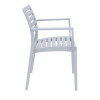 Furnlink Siesta Exclusive Artemis Armchair - Silver Grey (2 Pack)
