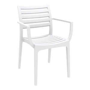 Furnlink Siesta Exclusive Artemis Armchair - White (2 Pack)