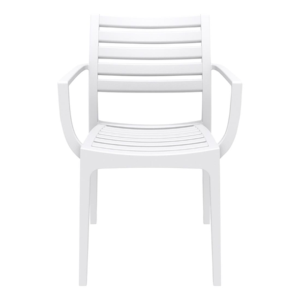 Furnlink Siesta Exclusive Artemis Armchair - White (2 Pack)