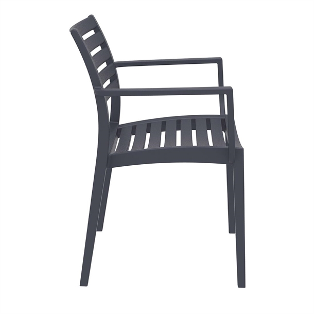 Furnlink Siesta Exclusive Artemis Armchair - Anthracite (2 Pack) Furnlink Siesta Exclusive Artemis Armchair - Anthracite (2 Pack)