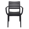 Furnlink Siesta Exclusive Artemis Armchair - Black (2 Pack) Furnlink Siesta Exclusive Artemis Armchair - Black (2 Pack)
