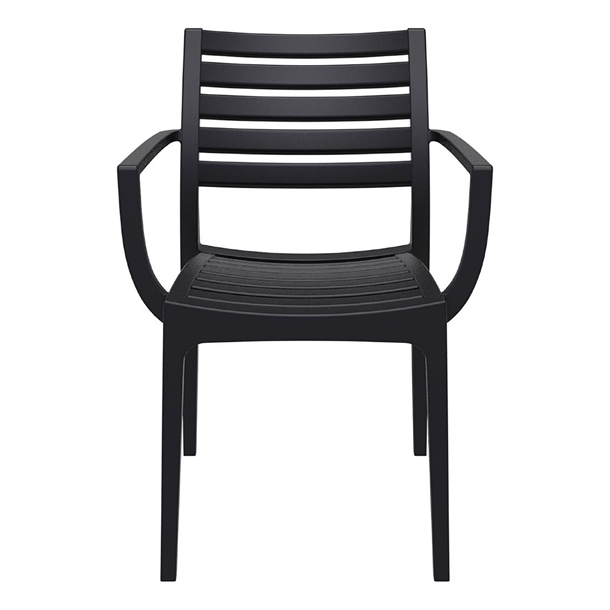 Furnlink Siesta Exclusive Artemis Armchair - Black (2 Pack) Furnlink Siesta Exclusive Artemis Armchair - Black (2 Pack)