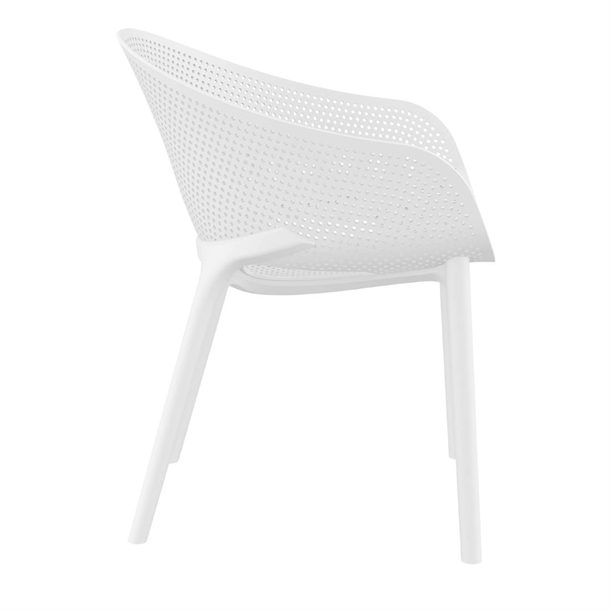 Furnlink Siesta Exclusive Sky Pro Chair - White (2 Pack)