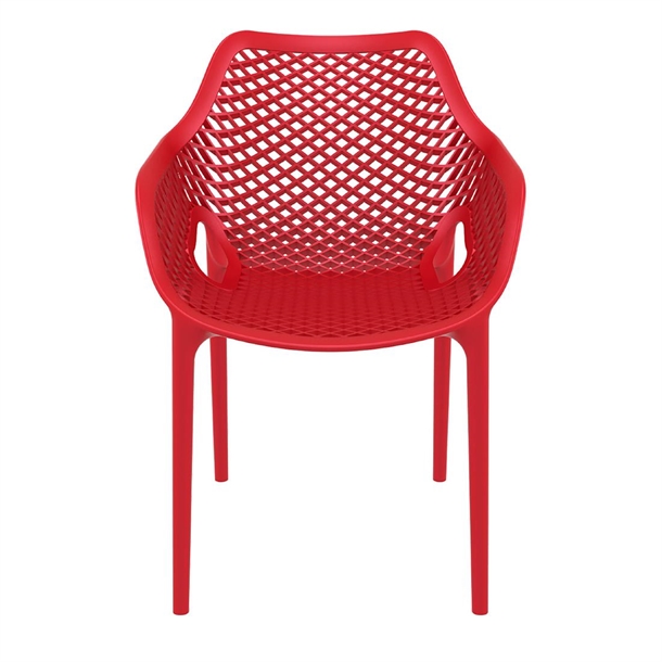 Furnlink Siesta Exclusive Air XL Armchair - Red (2 Pack)