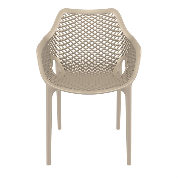 Furnlink Siesta Exclusive Air XL Armchair - Taupe (2 Pack)