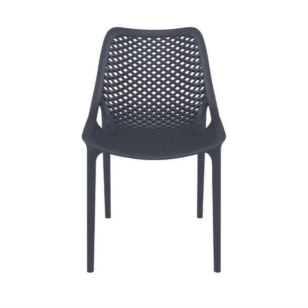 Furnlink Siesta Exclusive Air Chair - Anthracite (2 Pack)