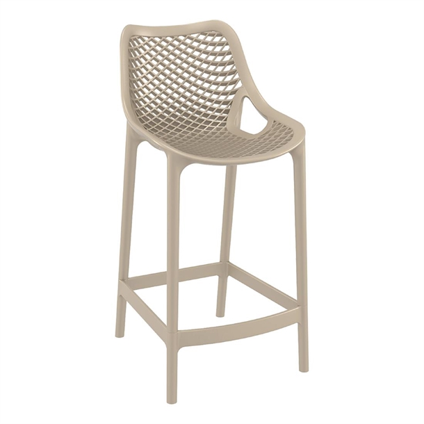 Furnlink Siesta Exclusive Air Barstool 65 - Taupe (2 Pack) Furnlink Siesta Exclusive Air Barstool 65 - Taupe (2 Pack)