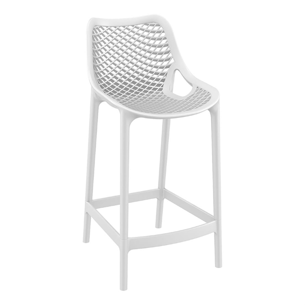 Furnlink Siesta Exclusive Air Barstool 65 - White (2 Pack) Furnlink Siesta Exclusive Air Barstool 65 - White (2 Pack)