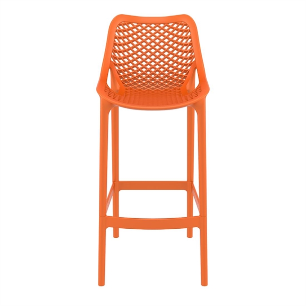 Furnlink Siesta Exclusive Air Barstool 75 - Orange (2 Pack)