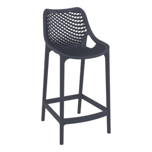 Furnlink Siesta Exclusive Air Barstool 65 - Anthracite (2 Pack)