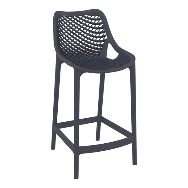 Furnlink Siesta Exclusive Air Barstool 65 - Anthracite (2 Pack) Furnlink Siesta Exclusive Air Barstool 65 - Anthracite (2 Pack)