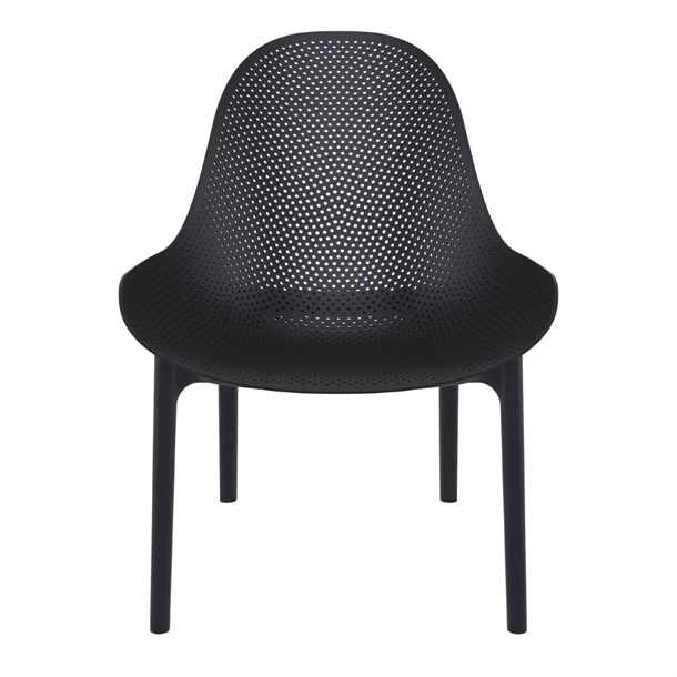 Furnlink Siesta Exclusive Sky Lounge - Black (2 Pack) Furnlink Siesta Exclusive Sky Lounge - Black (2 Pack)
