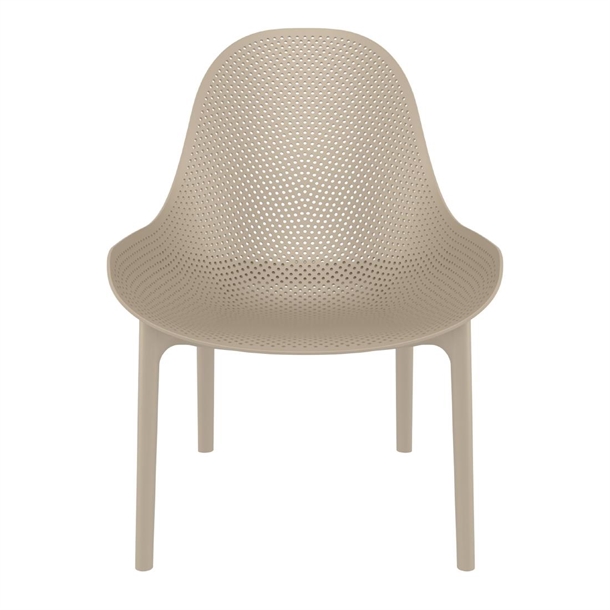 Furnlink Siesta Exclusive Sky Lounge - Taupe (2 Pack)