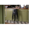 Bolero High Metal Bar Stools Black (4 Pack)