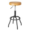 Bolero Brooklyn PU High Bar Stool - Caramel