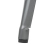 Bolero High Metal Bar Stools with Back Rests Gun Metal Grey (4 Pack)