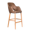 Furnlink Durafurn Sorbet Stool Mocha (2 Pack)