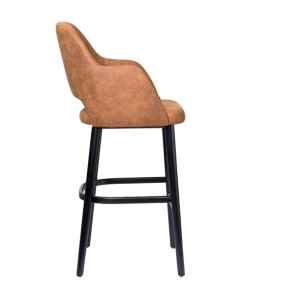 Furnlink Durafurn Sorbet Stool Tan (2 Pack)