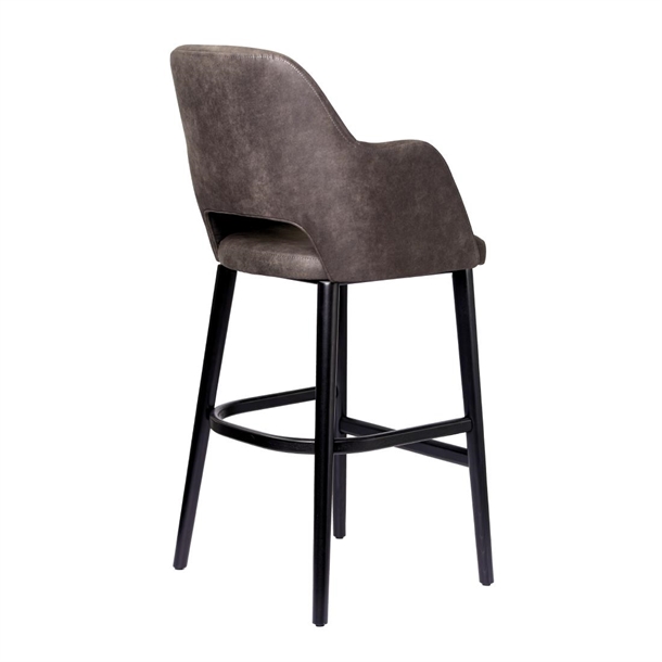 Furnlink Durafurn Sorbet Stool Charcoal (2 Pack)